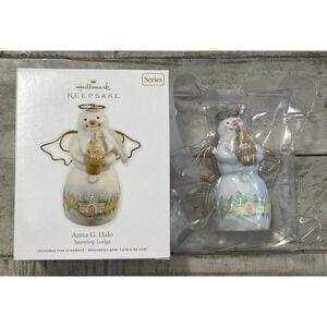 Hallmark Keepsake 2011 Anna G Halo Snowtop Lodge Ornament Series #7 NEW‎